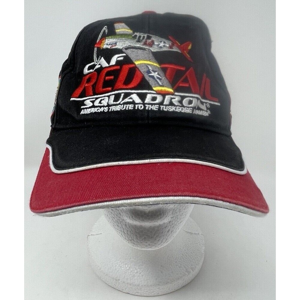 CAF REDTAIL Squadron Tuskegee Airmen Patch Hat/Cap Adjustable